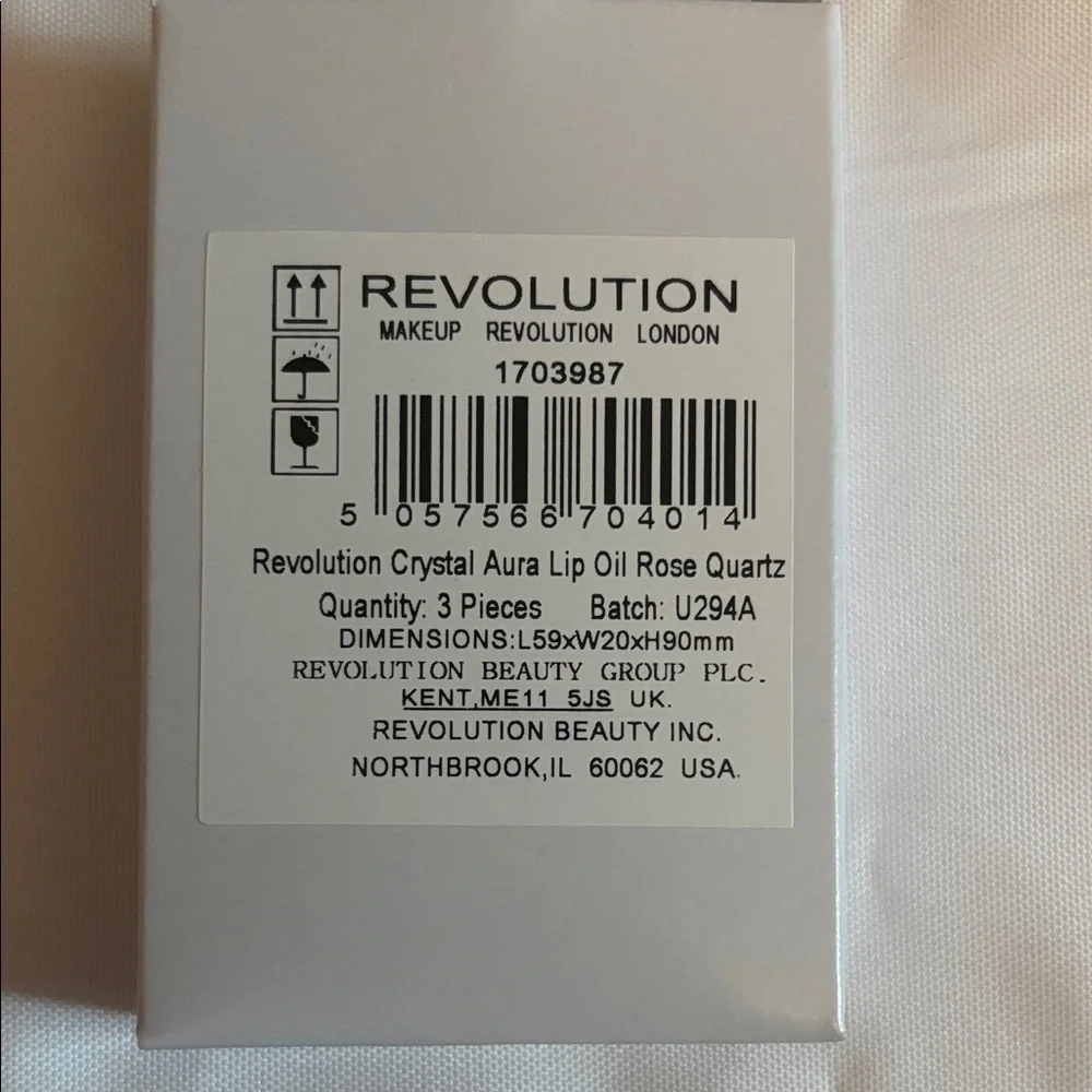 Makeup Revolution trio lip