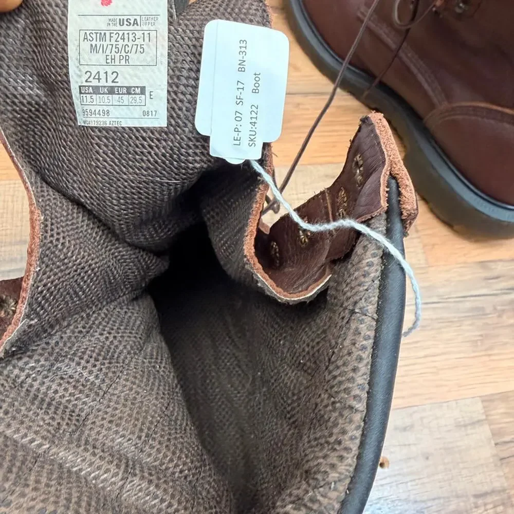 Red Wing Shoes refunds leather