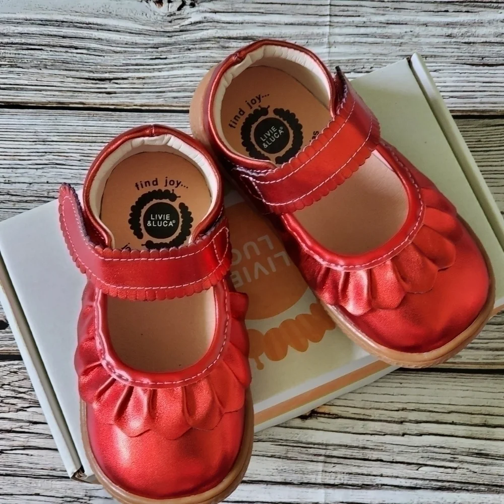 Livie & Luca ruche shoes box
