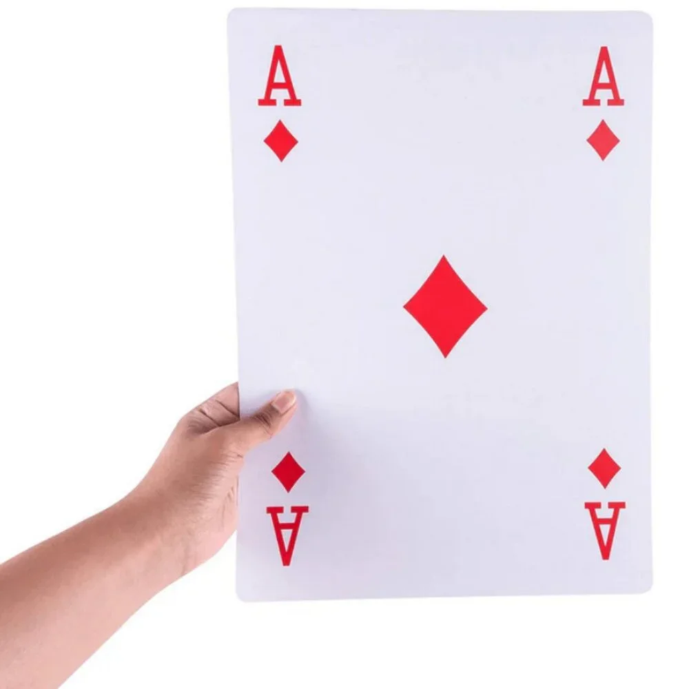 Professor Puzzle Giant/Large Playing Card Travel/Outdoor Picnic Game - NIB/NWT