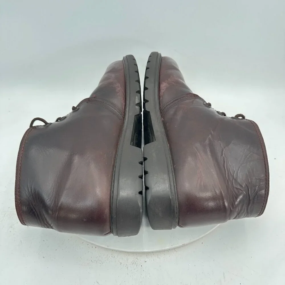 Panama Jack Havana Joe Men Size EU 44 US 10 Brown Leather Ankle Lace Up Boot