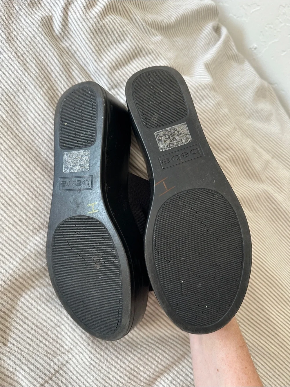 Vintage Bebe Platform Sandals