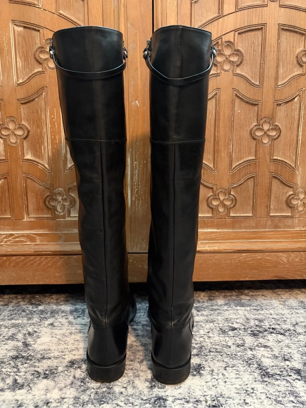 Stuart Weitzman Classic Over-the-Knee Black Women's Boots