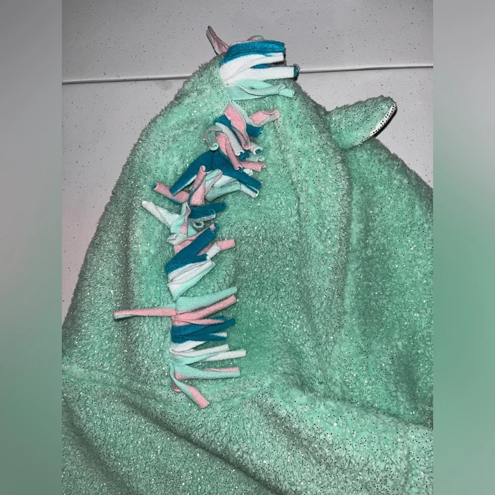 💜 Cat & Jack Fleece Unicorn Robe Hoodie
