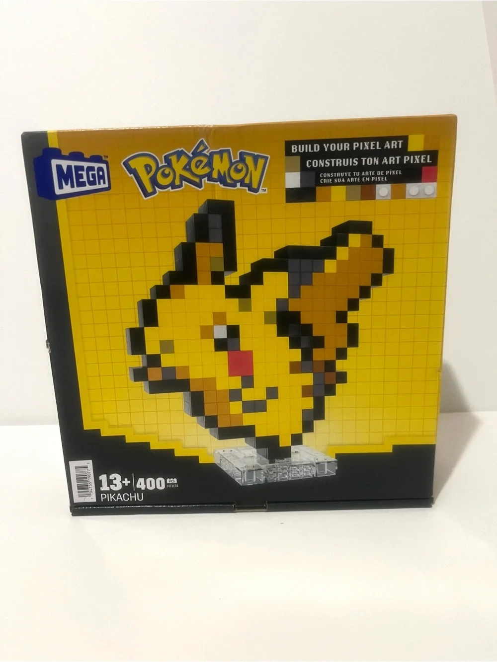 Mega Pokémon Pikachu Pixel Art Kit - Yellow Pixel Pikachu