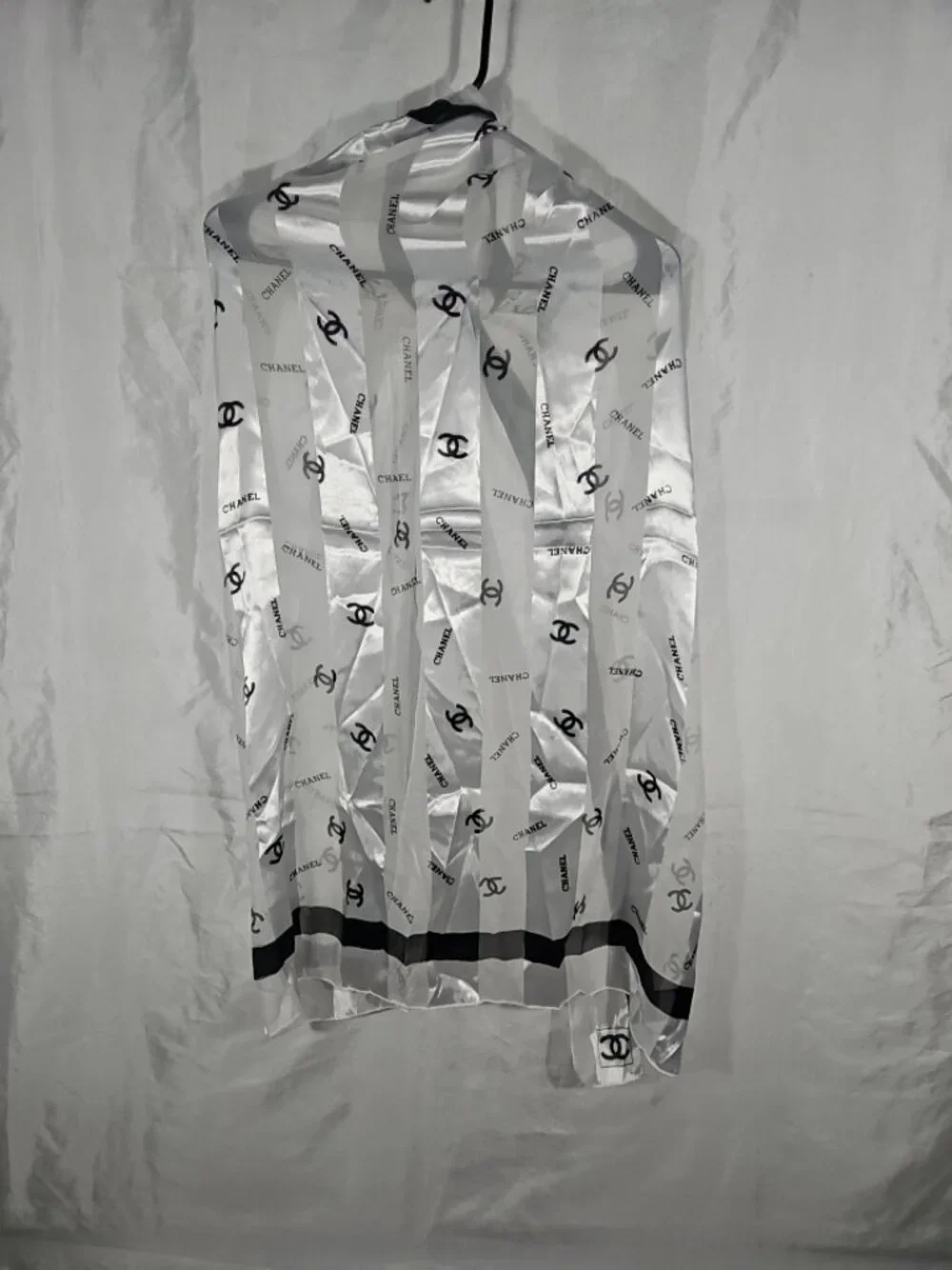 CHANEL black white