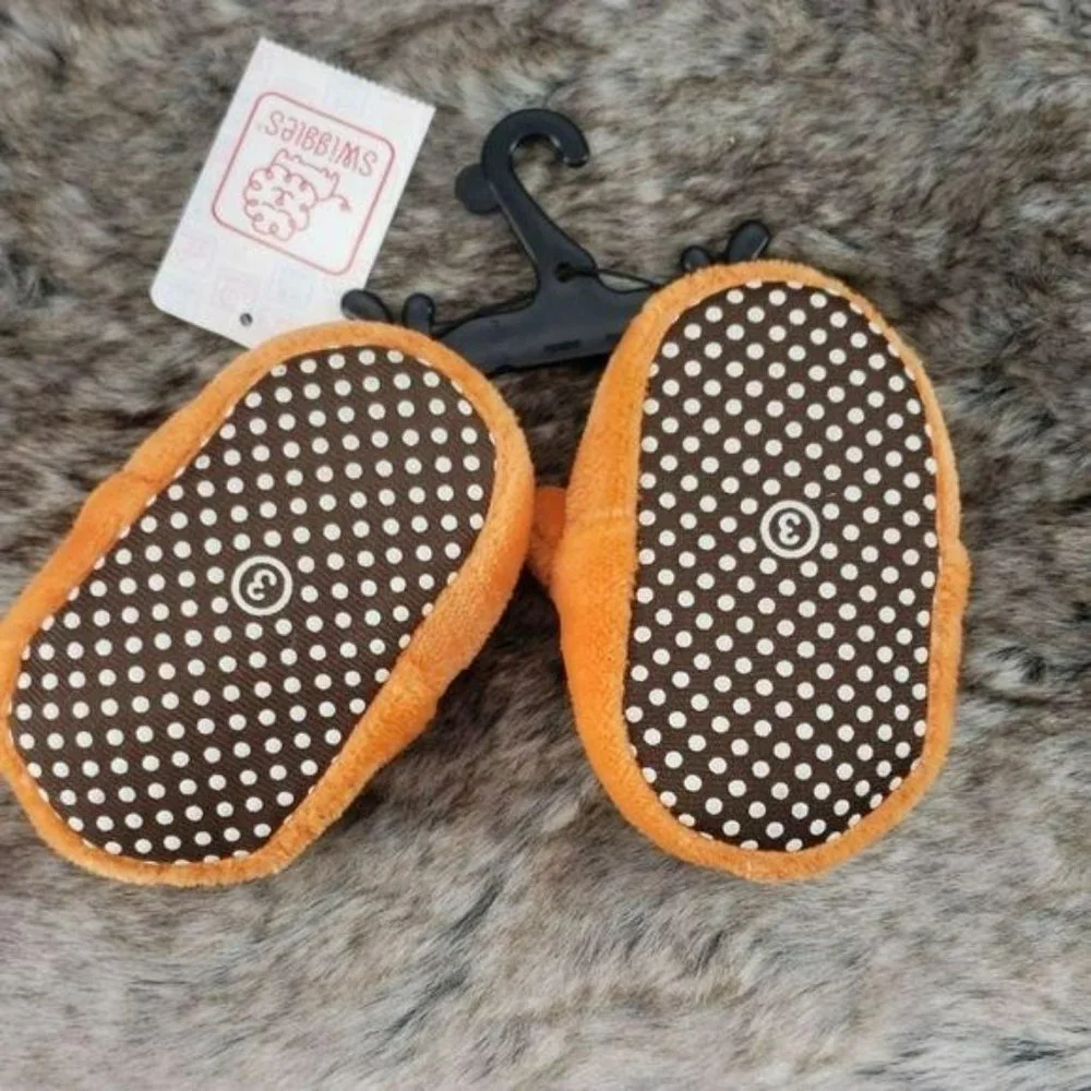 Swiggles fox slippers