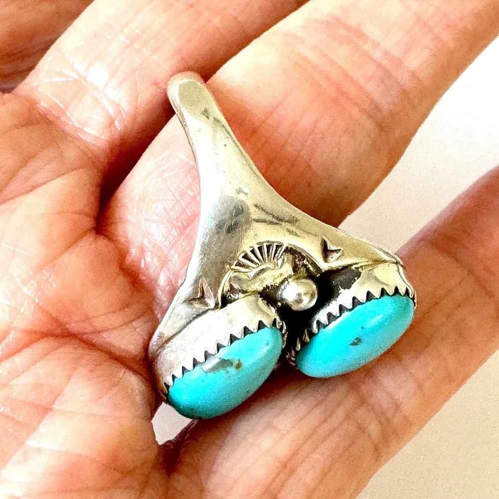 Native American Navajo Indian Turquoise Jewelry handmade photos silver