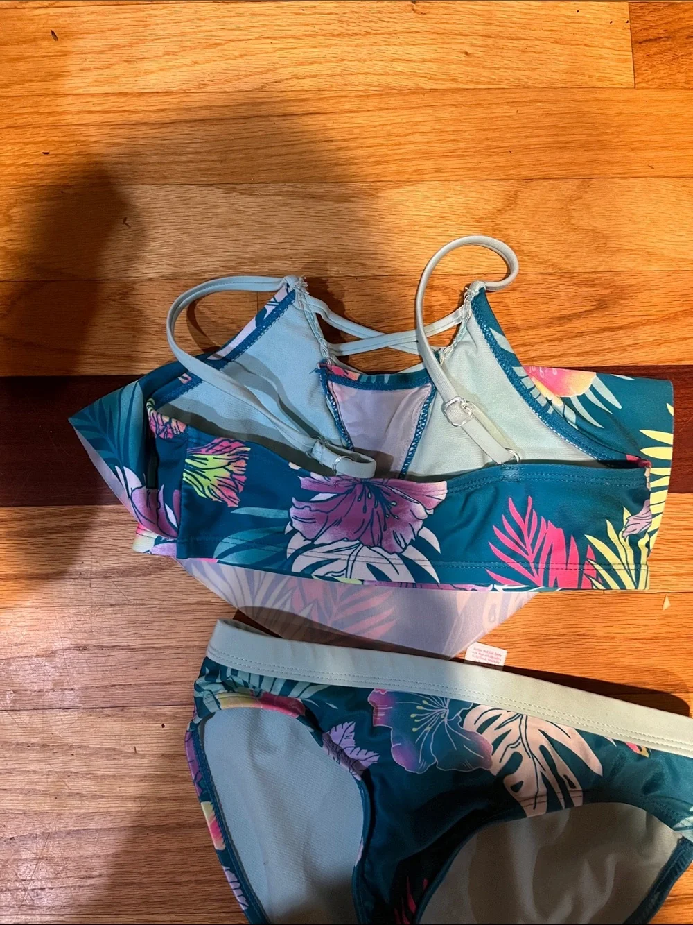 Justice teal tropical