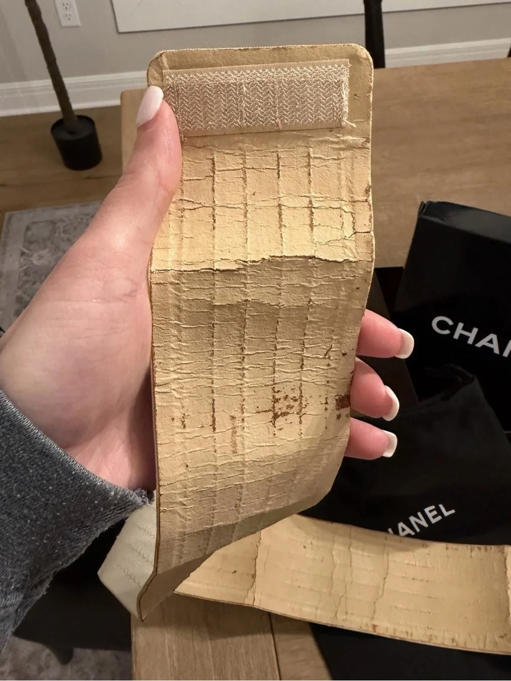 CHANEL vintage gold