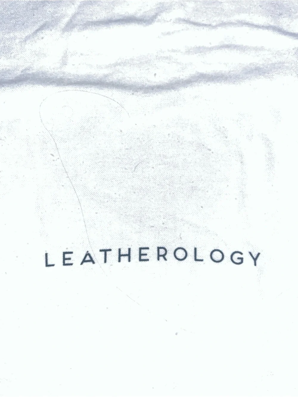 Leatherology ivory drawstring