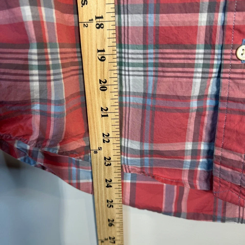 Ralph Lauren Button Down Shirt Boys LG 14/16 Long‎ Sleeve Pink Preppy Classic