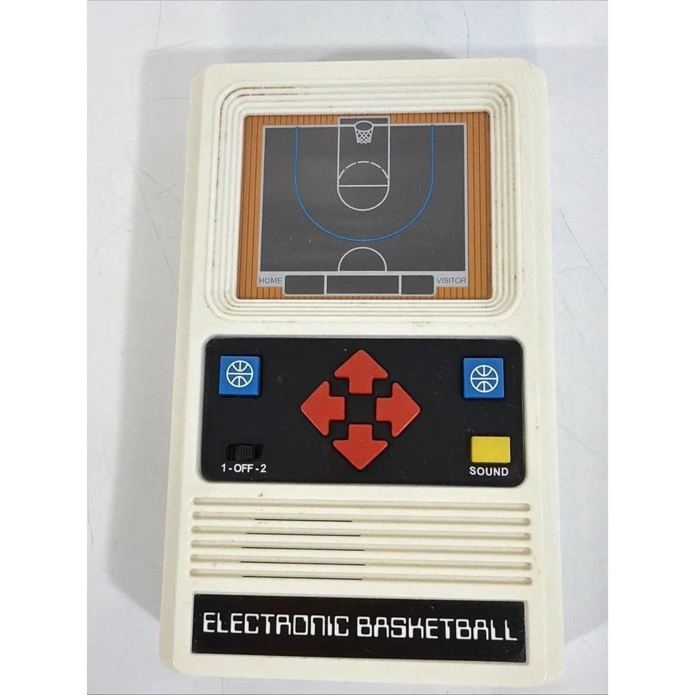 Mattel Classic Basketball Handheld Electronic‎ Game 2003 TESTED WORKS