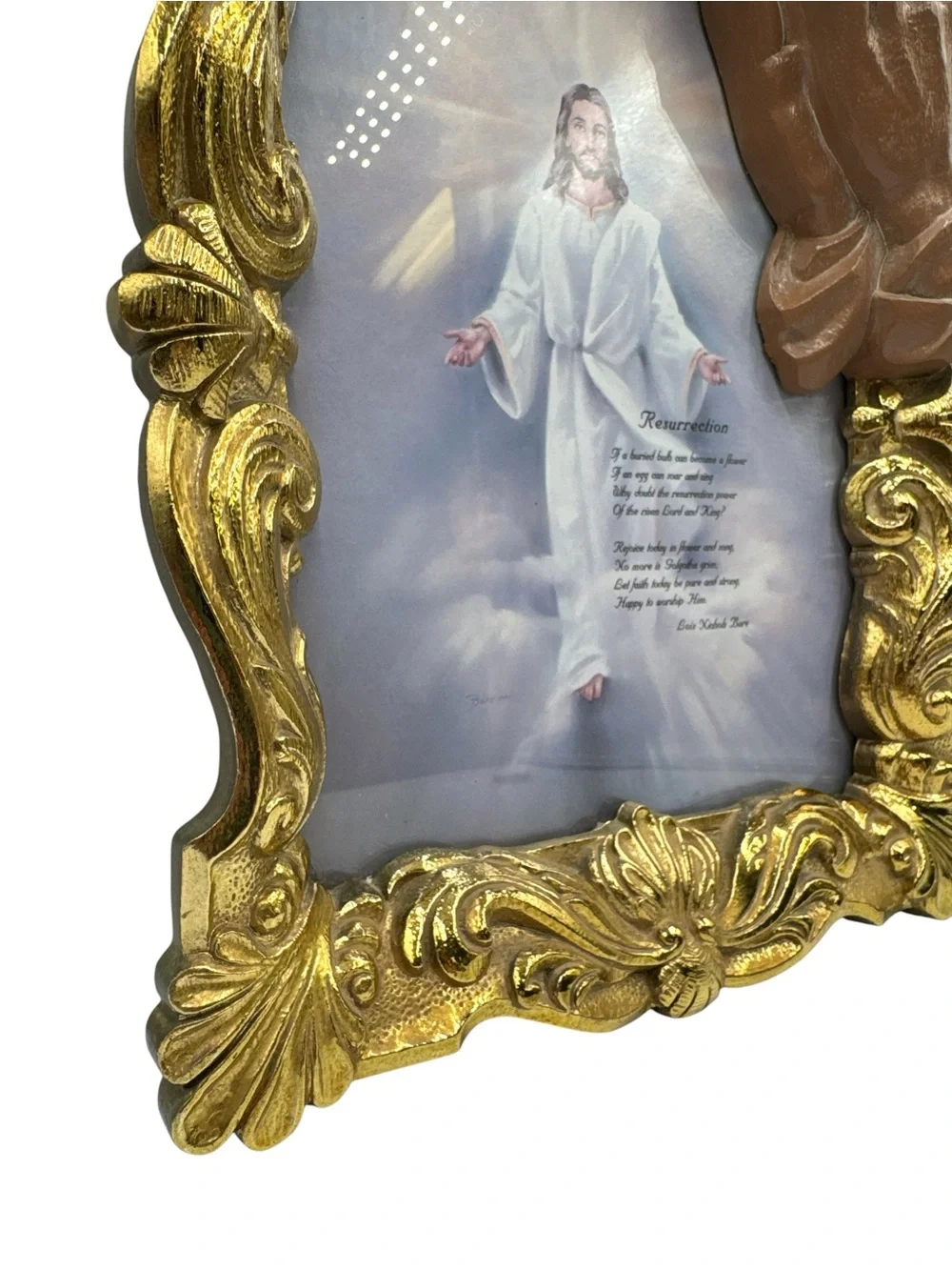 Vintage jesus resurrection