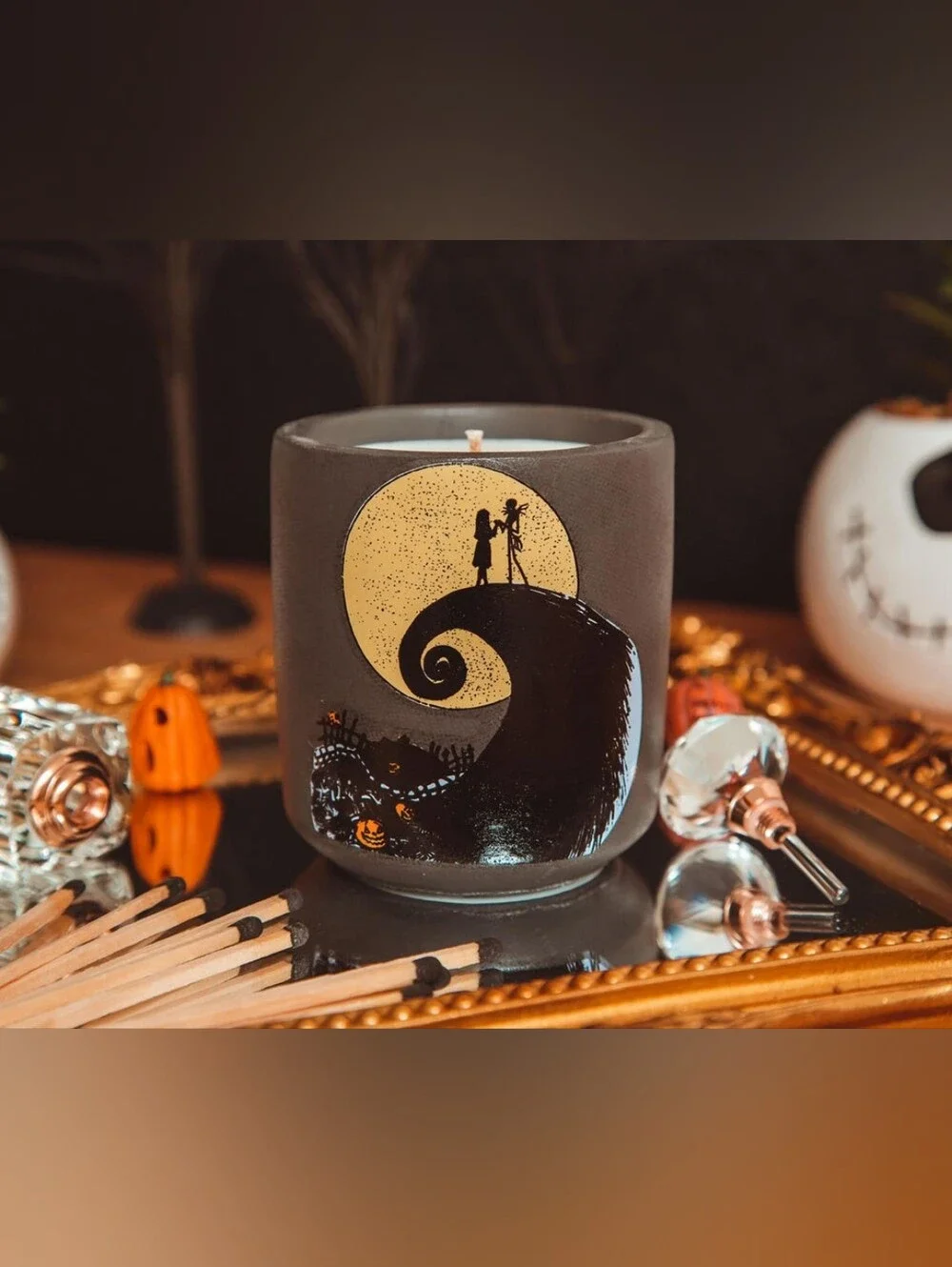 Disney X Nightmare Before Christmas Scented Candle NWT