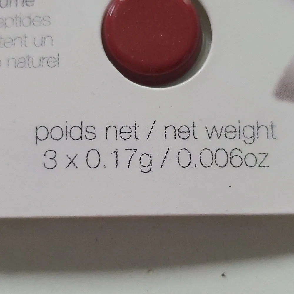 RMS Beauty sample sizes