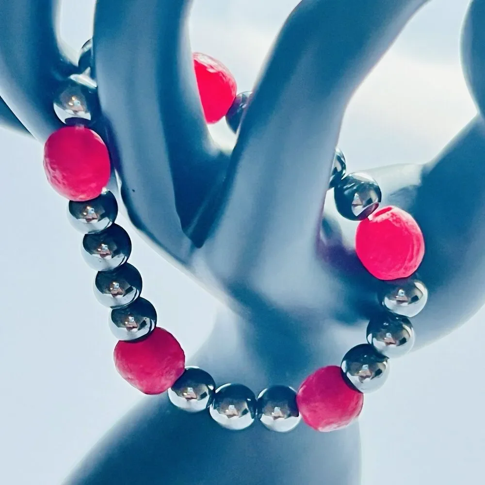 Unbranded hematite red