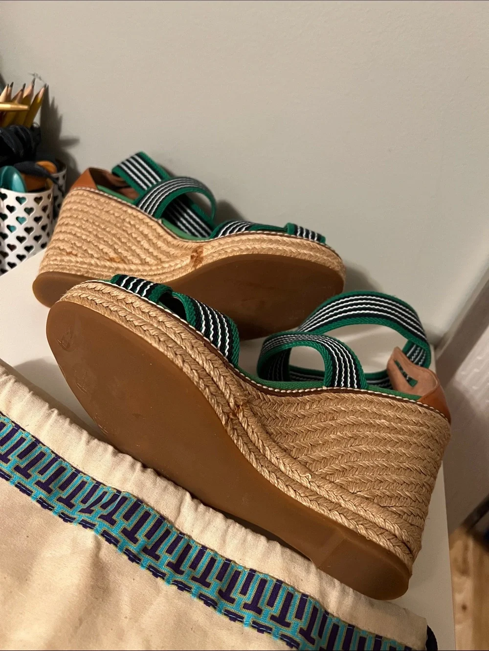 Tory Burch stylish green