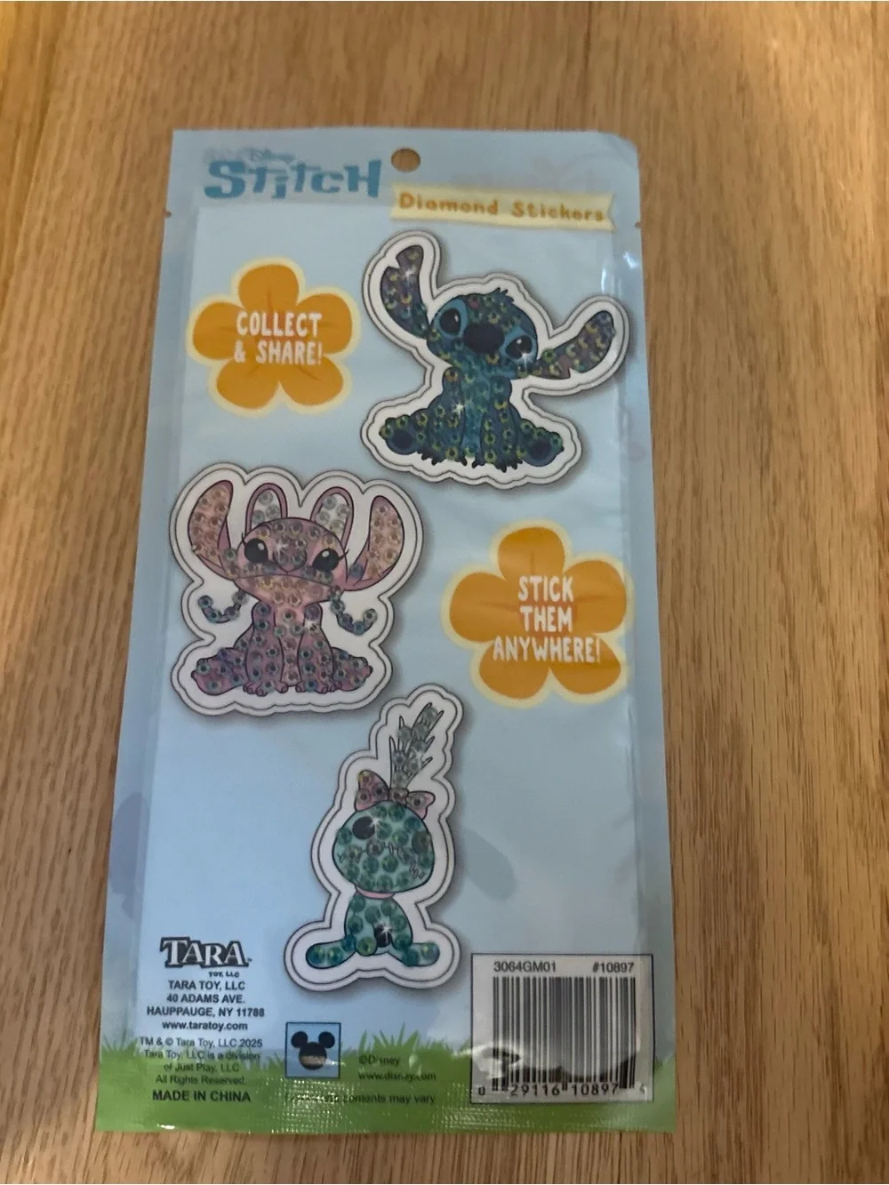 Disney three glittery