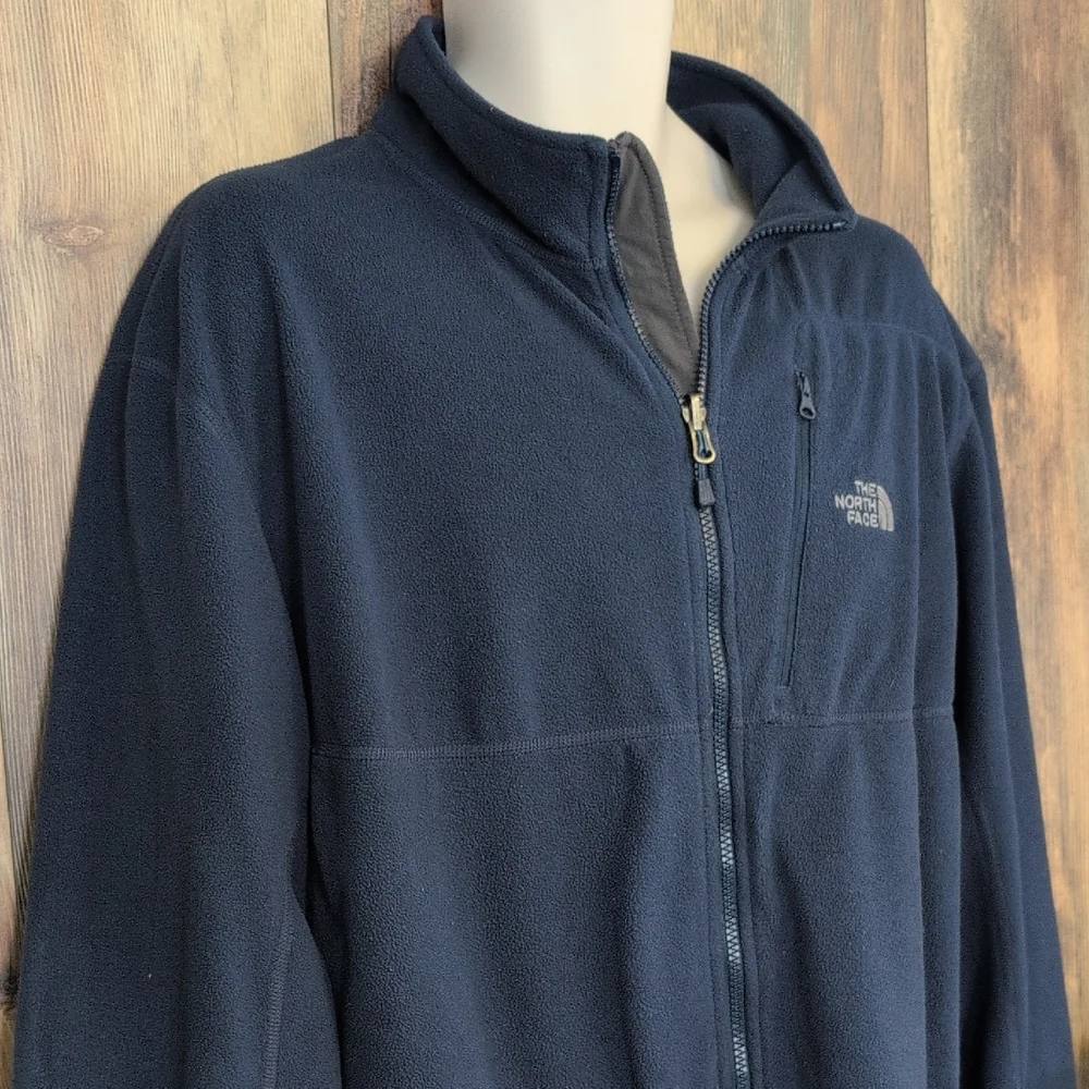 The North Face Men's Full Zip Navy Performance Jacket XXL               P307