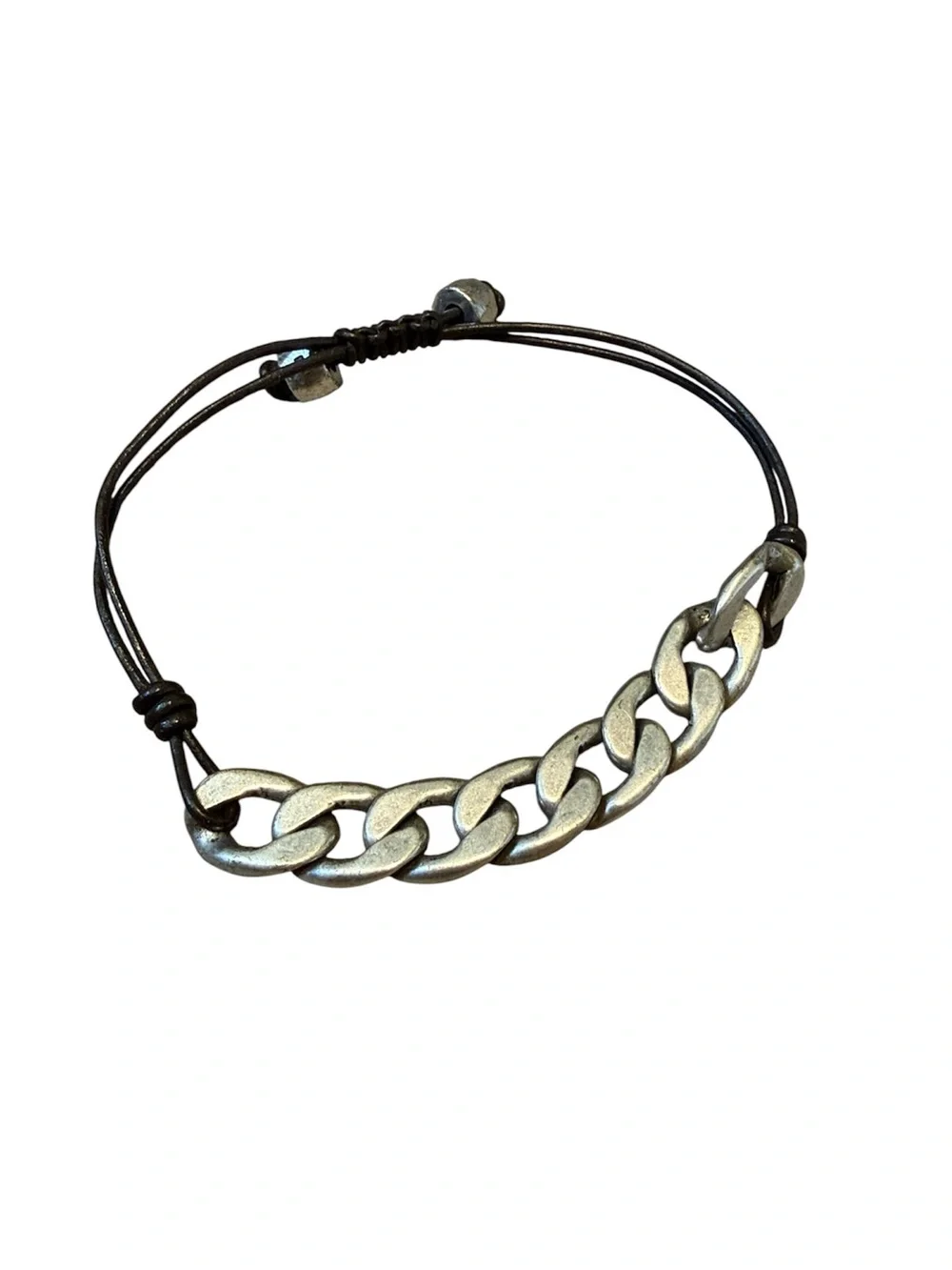 Fossil silver tone