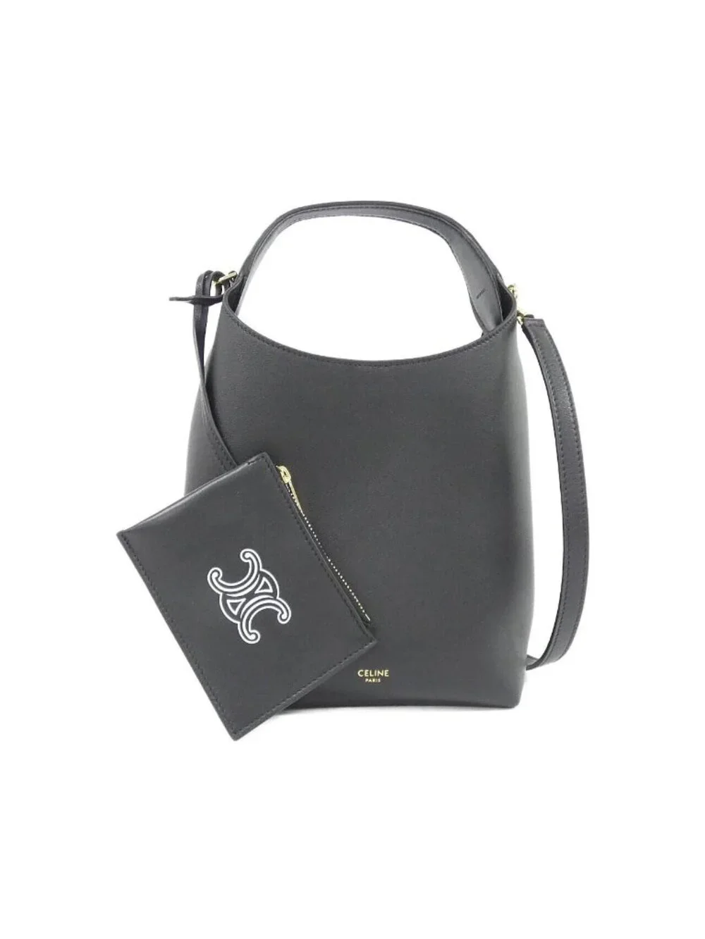 Celine Small Hobo Black