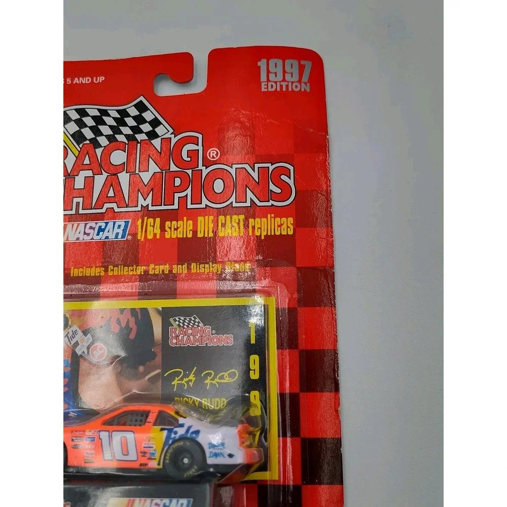 97 Ricky Rudd Tide VTG NEW NASCAR Racing Champion 10 1/64 Thunderbird B11.1GU338