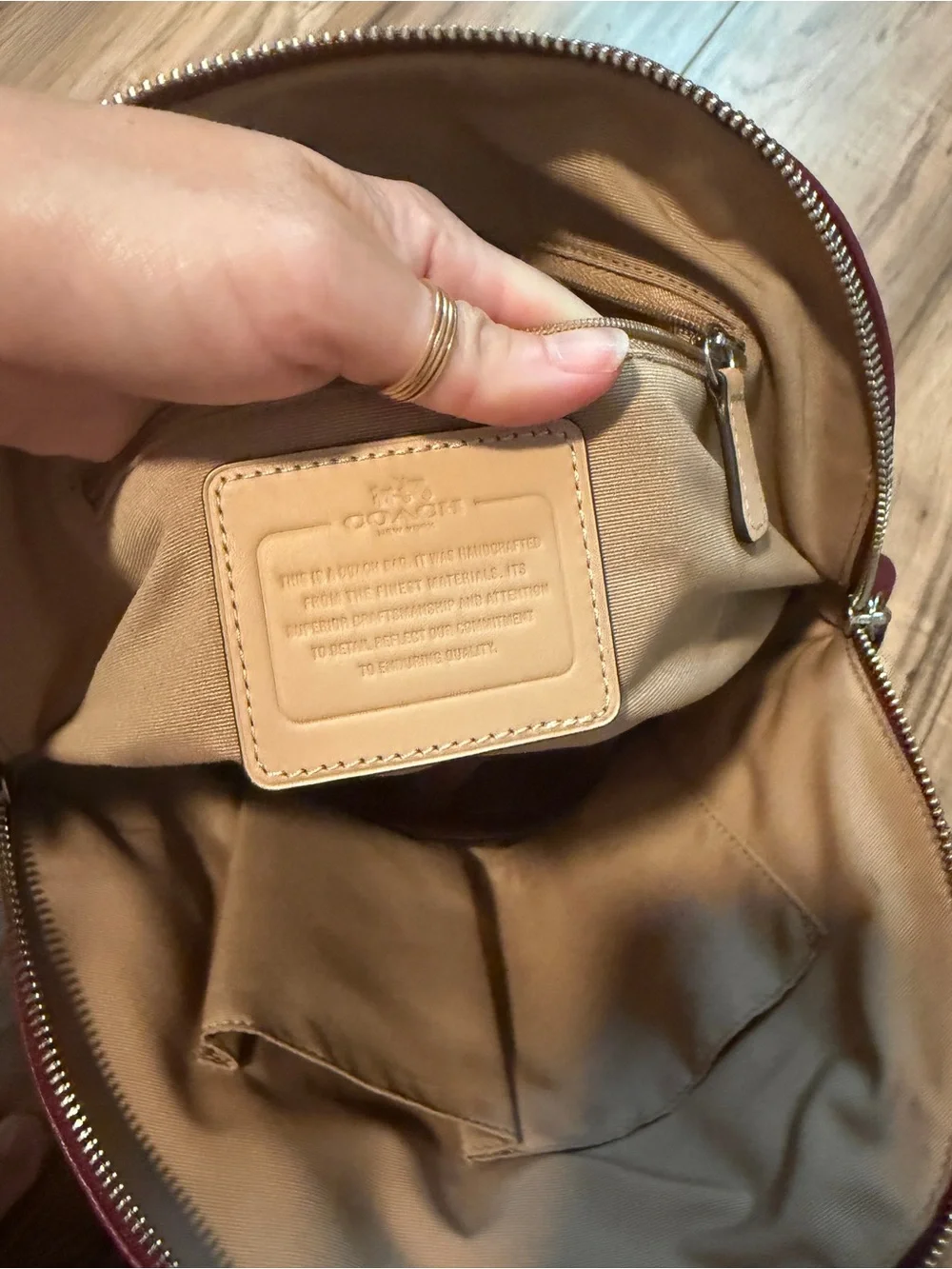Coach dome satchel
