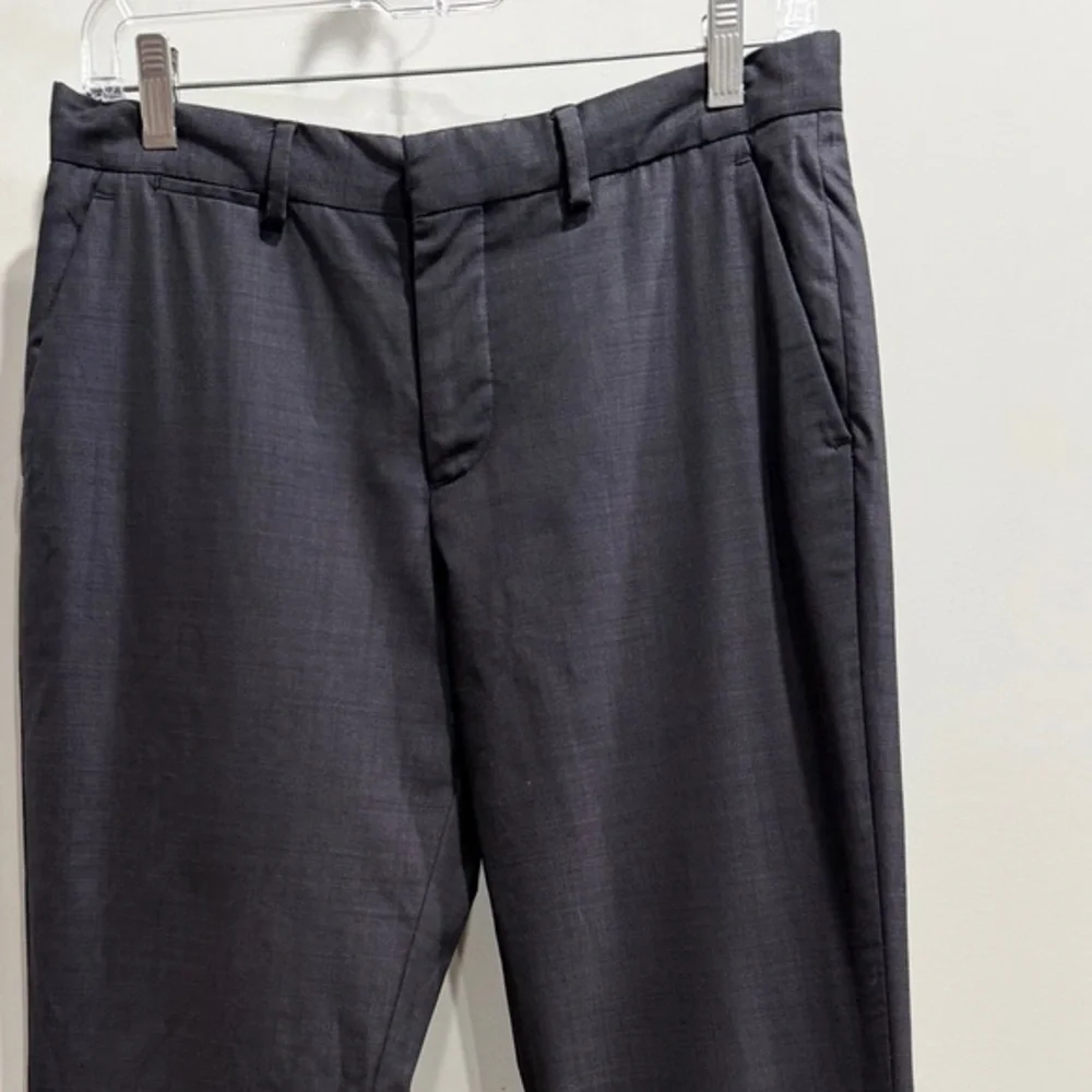 Express Dark Gray Men's photographer pants.