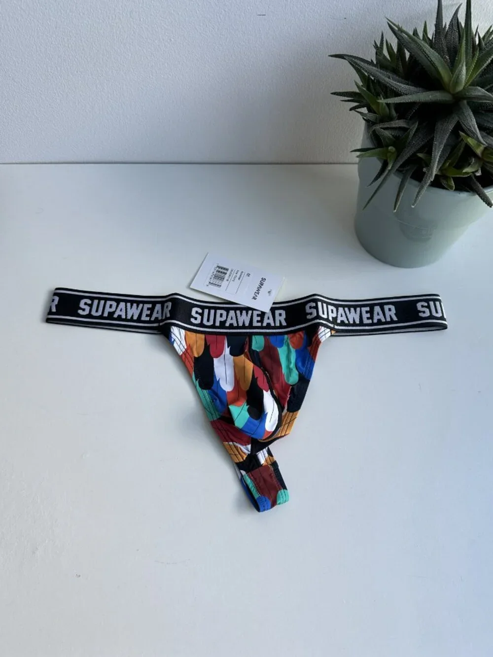 Supawear - POW Thong - Rooster (Multi) (M)