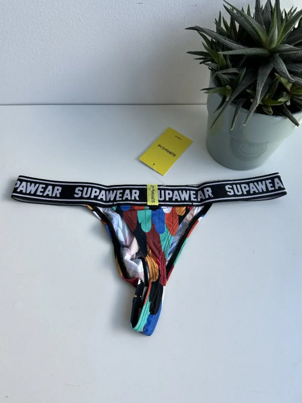 Supawear - POW Thong - Rooster (Multi) (M)