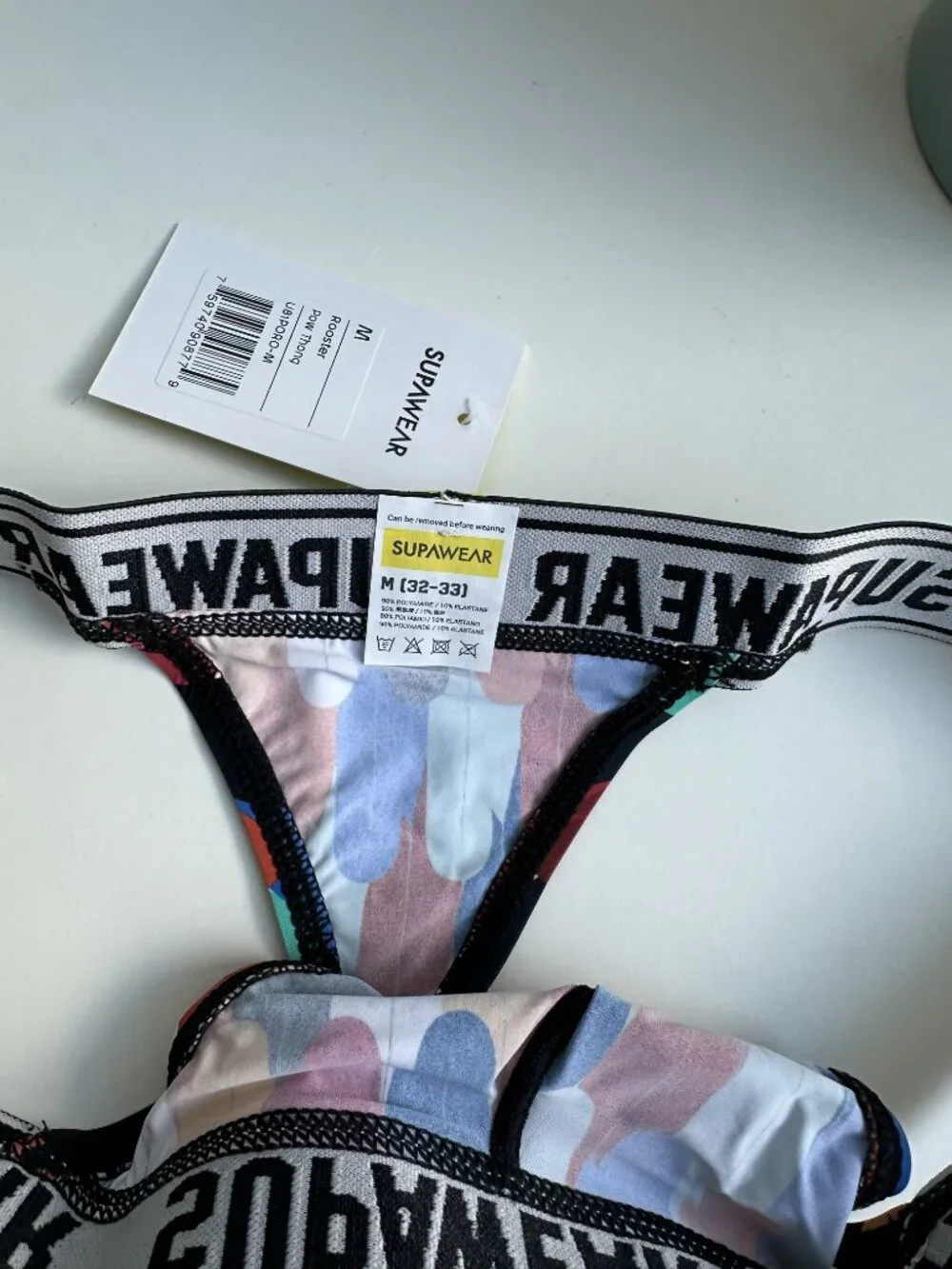 Supawear - POW Thong - Rooster (Multi) (M)