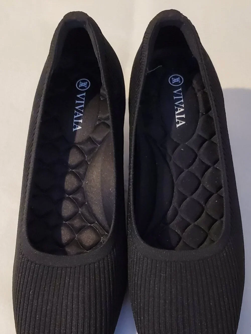 Vivaia Square Toe Margot Wedge Pro Heels EU Size 38 = 7-7.5