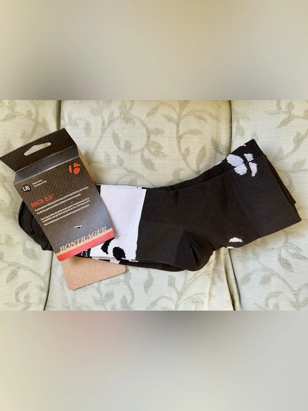 NWT Bontrager Race 2.5 Cycling Socks