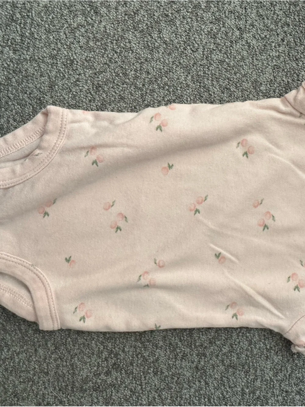 Carter's Peach & Light Pink Baby One-Piece Bodysuits Pack