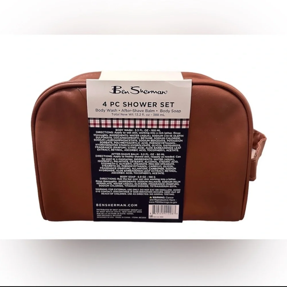 Ben Sherman piece shower