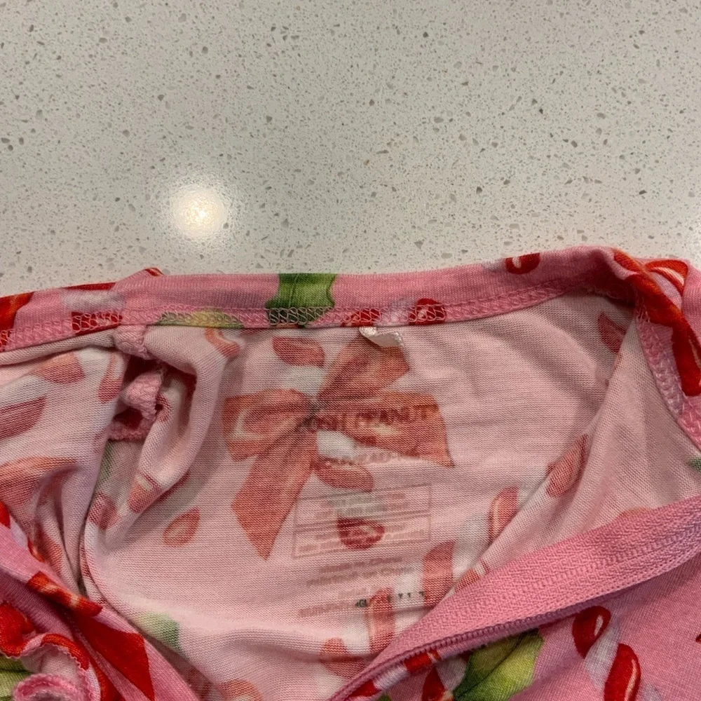 Posh Peanut Christmas Candy Cane Sleeper NB