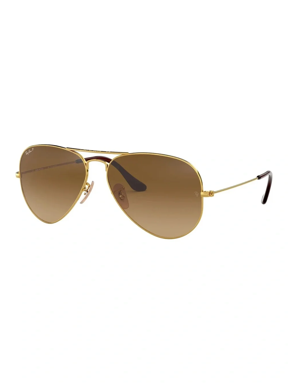 Ray-Ban gold brown