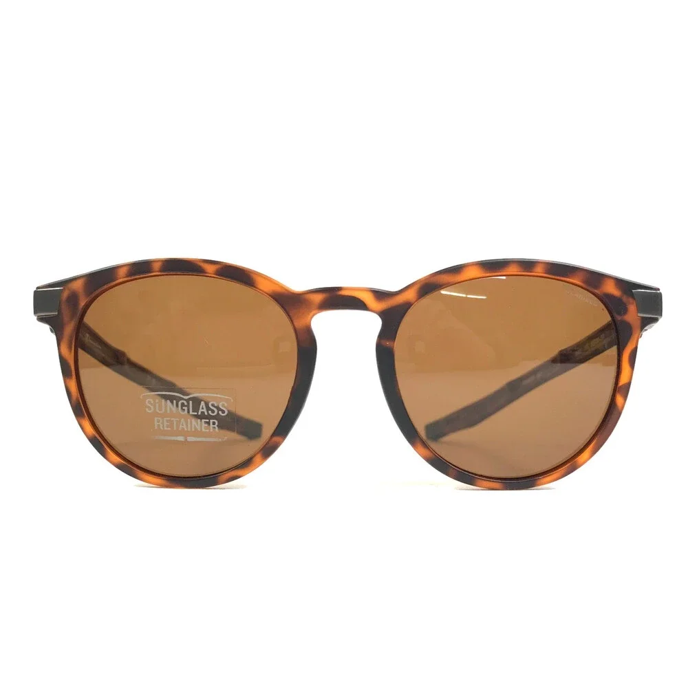 Champion Sunglasses SWIFT C02 Black Tortoise Frames with Brown Polarized Lenses