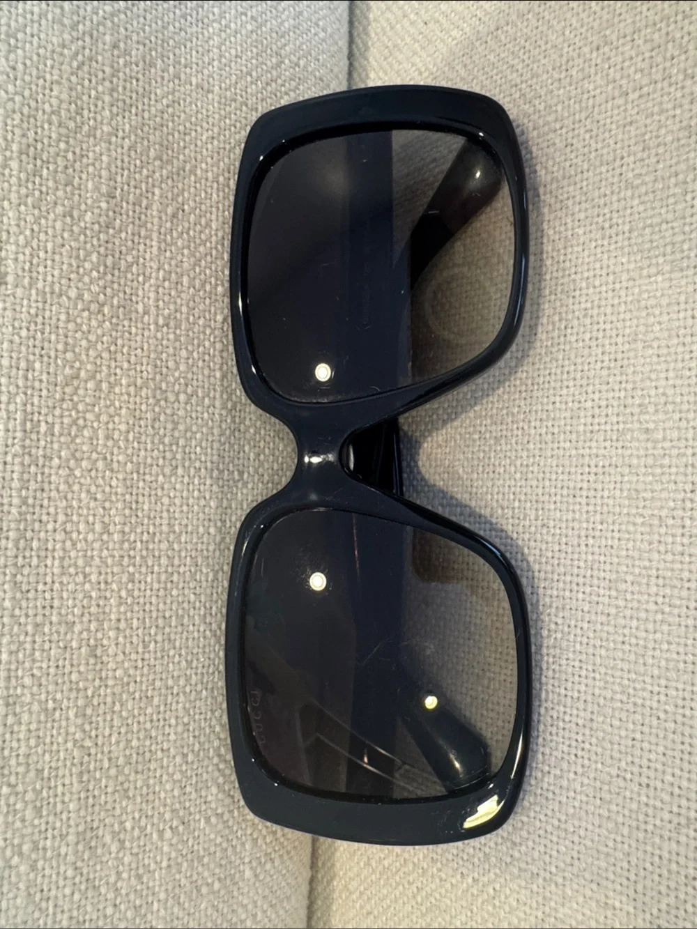 Gucci Oversized Square Black Sunglasses