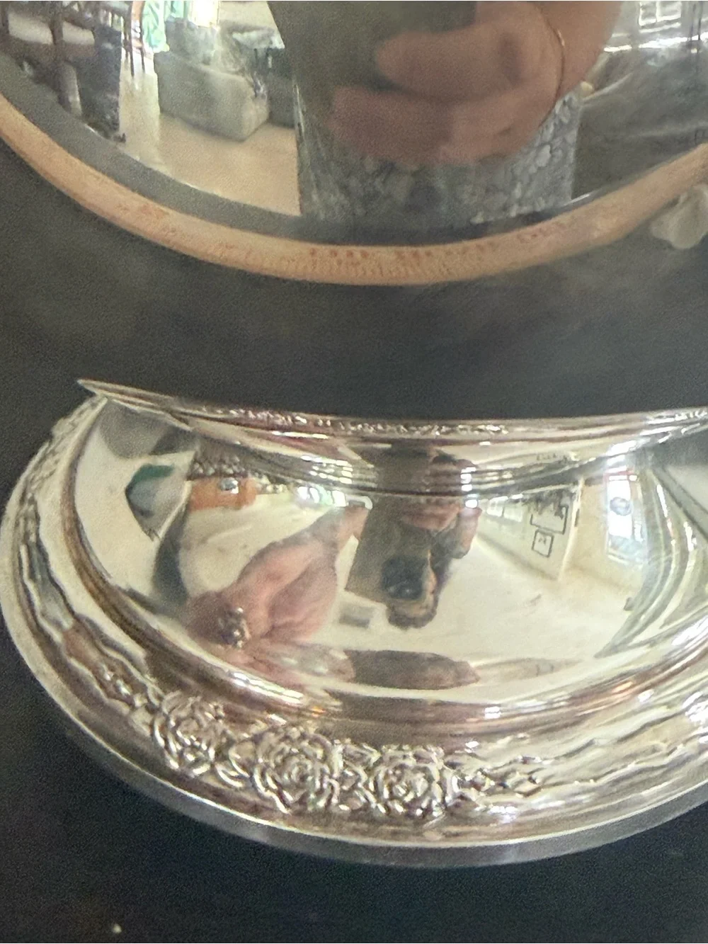 Vintage Silver Plated Coffee/Tea Pot