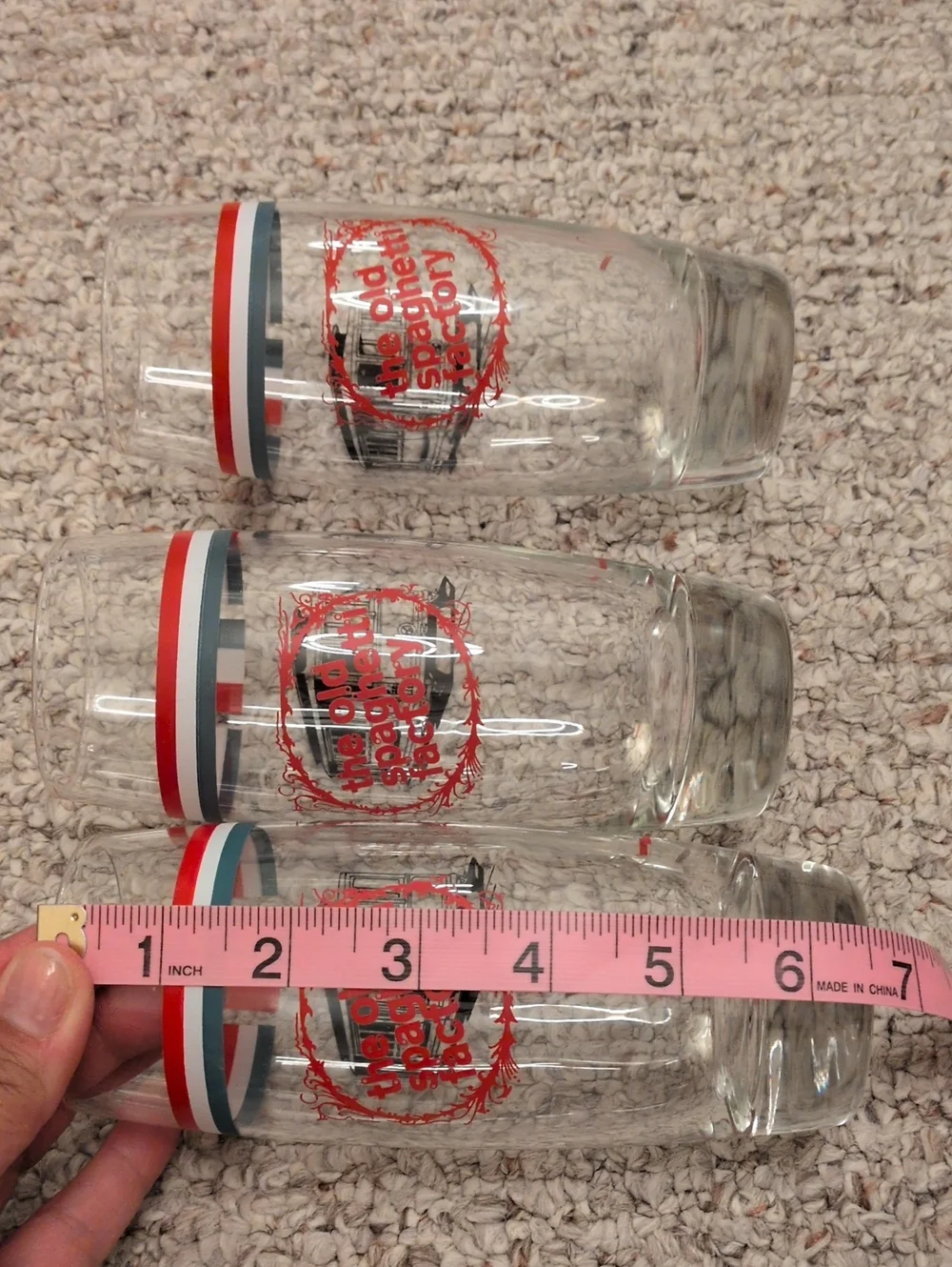 The Old Spaghetti Factory glasses good