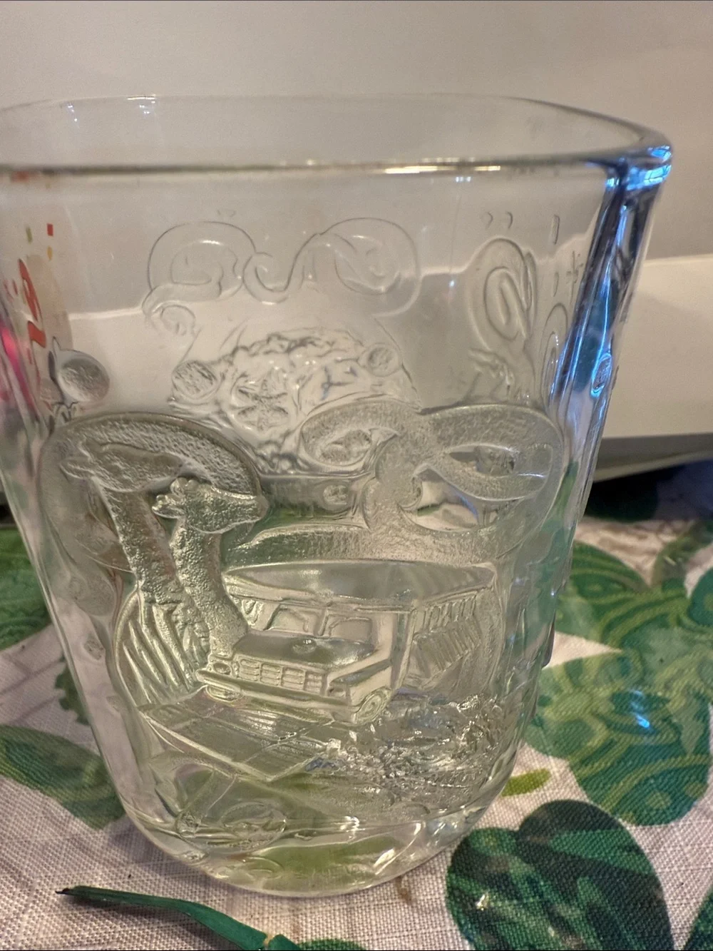 Disney clear glass