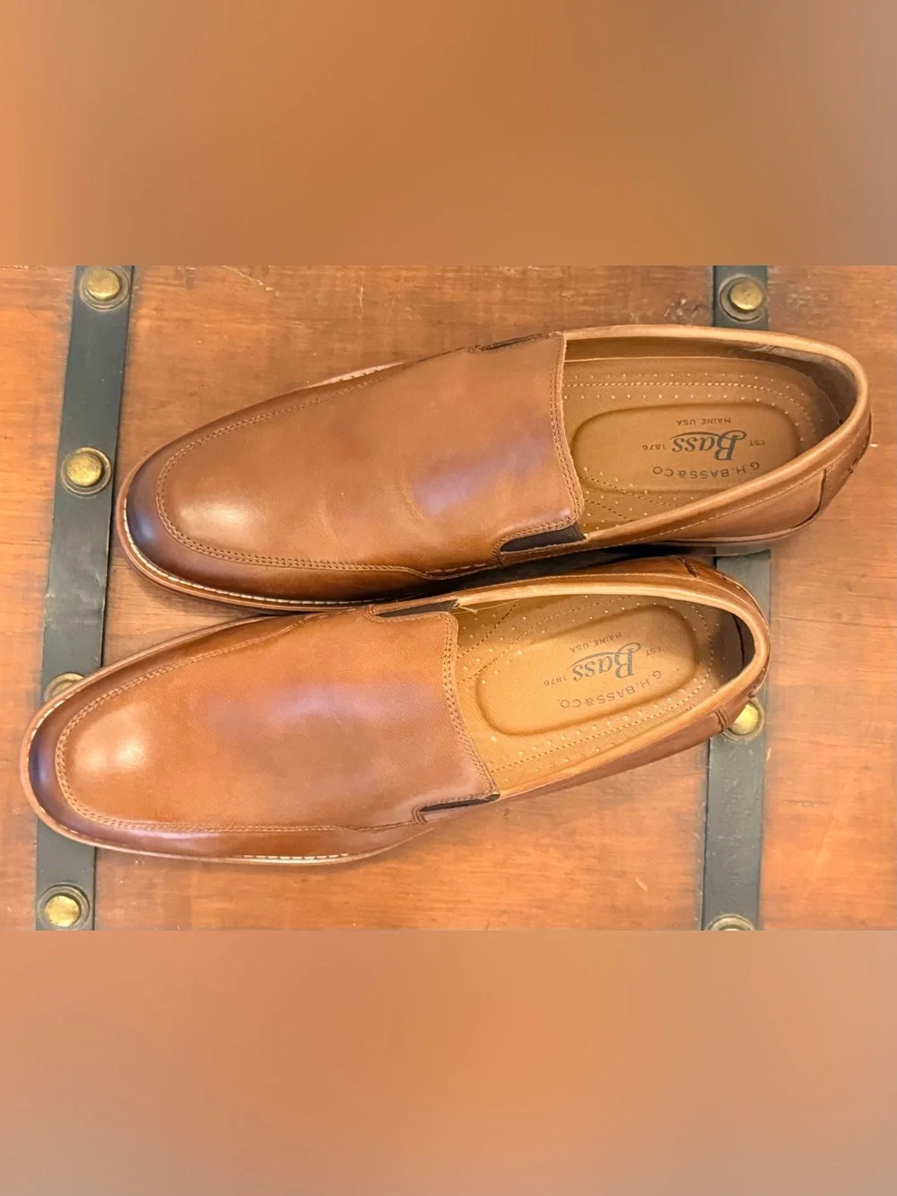 G.H. Bass & Co. smooth leather