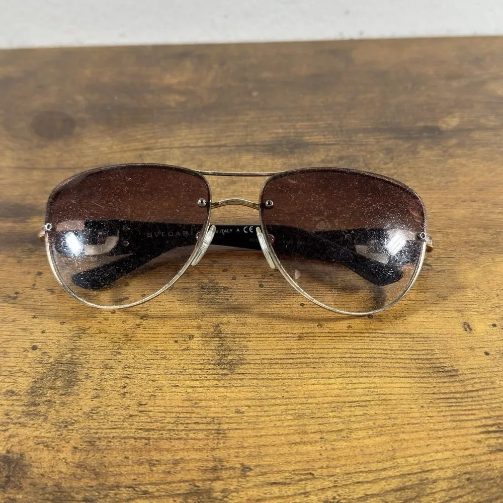 Bvlgari Sunglasses 6053-B-M 376/8D  60/16 135 2N Frames Only