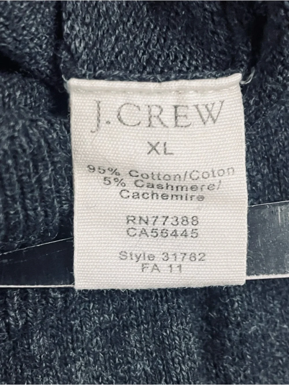 J. Crew size xl