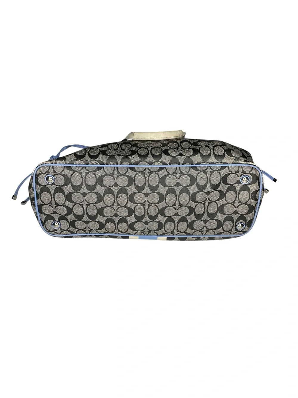 Coach blue this handbag