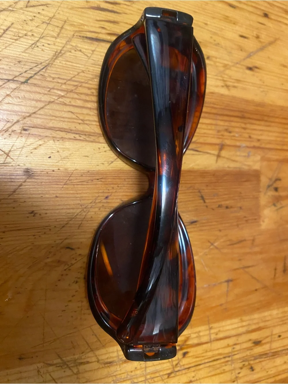 N/A oversized tortoiseshell