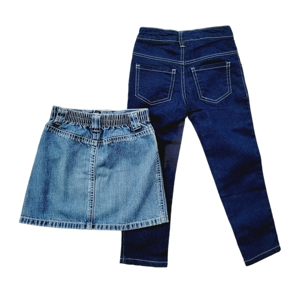 THE Children's Place Denim Skirt and Jeans