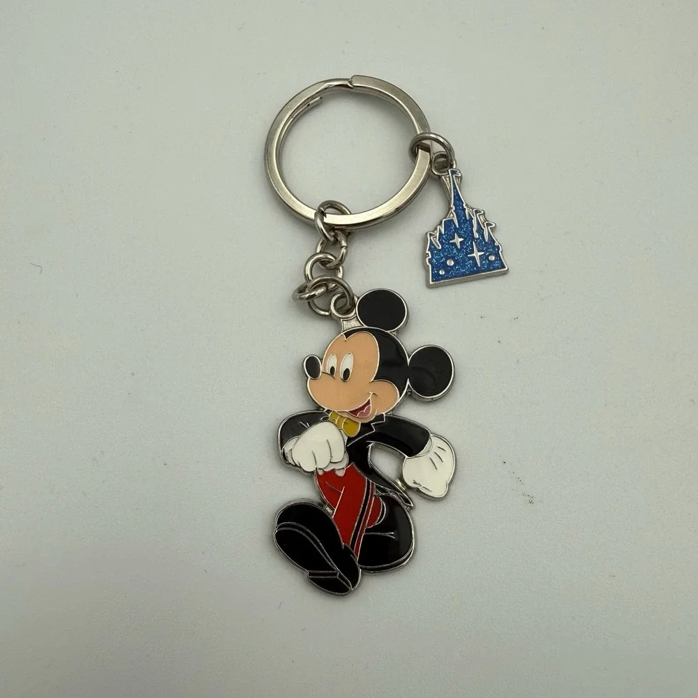 Mickey Mouse Disney Resorts Tokyo Key Chain Keychain Metal Enamel‎
